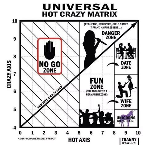 The Crazy/Hot Scale was made popular by How I Met Your Mothers' Barney Stinson. For those of you not familiar with the show, it is a diagram for relating the …
